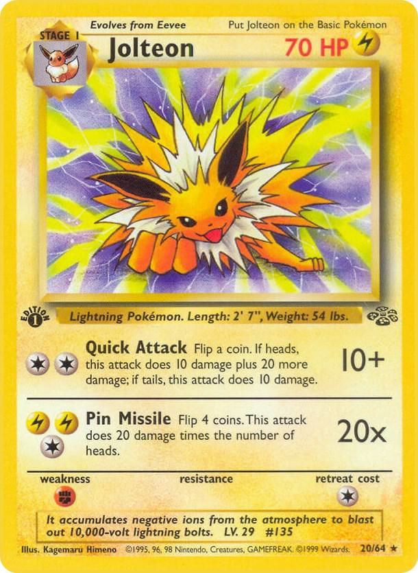 Jolteon (20) card image