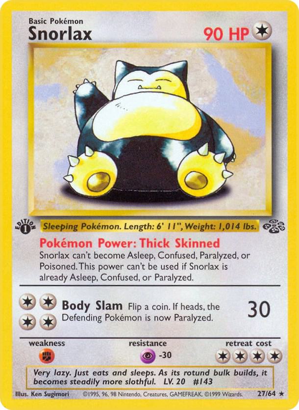 Snorlax (27) card image