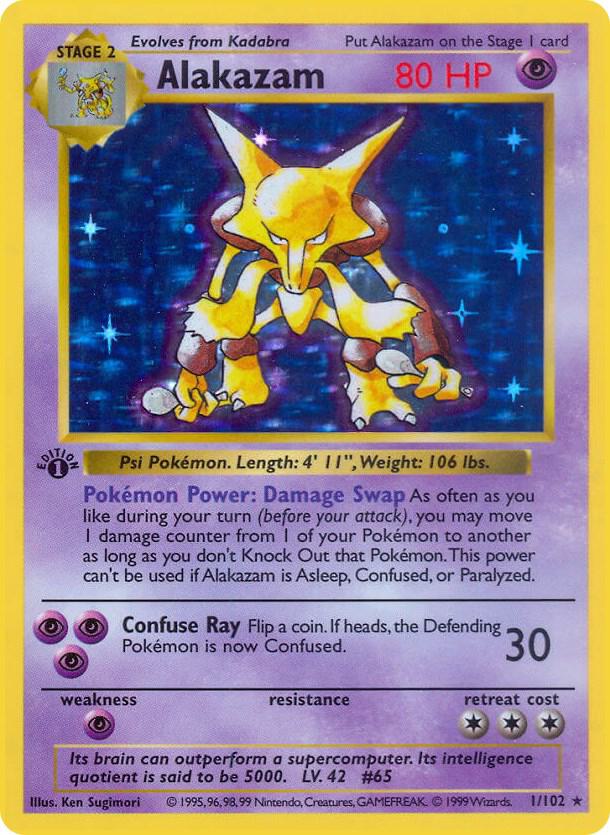 Alakazam (Shadowless) card image
