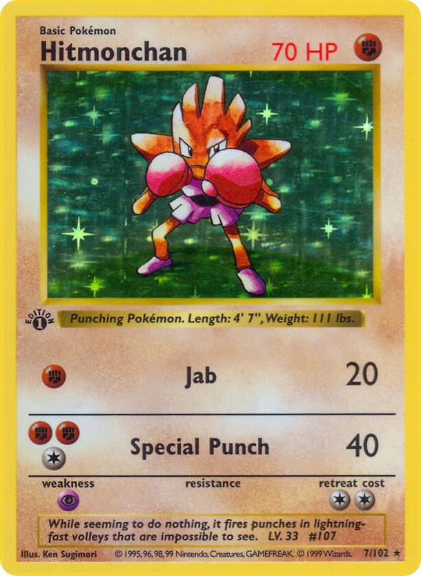 Hitmonchan (1st Edition) card image