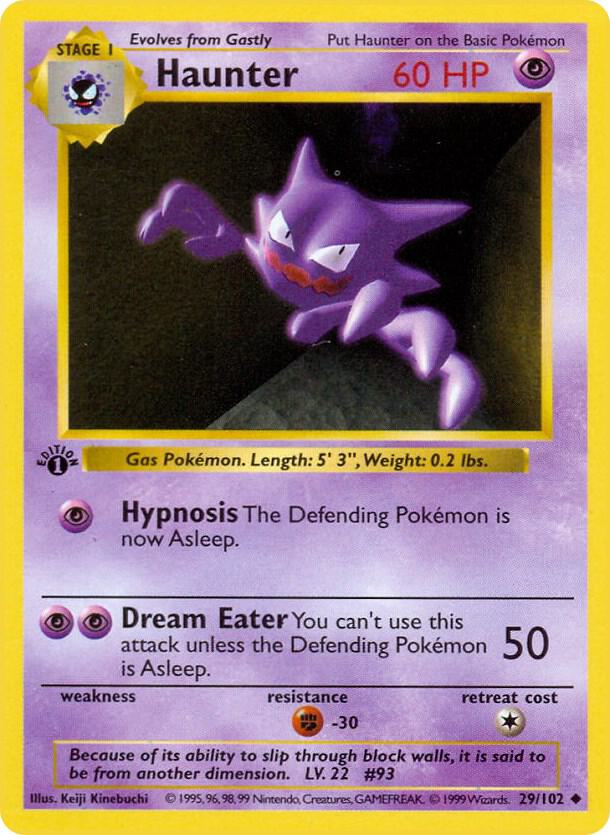 Haunter (1st Edition) card image