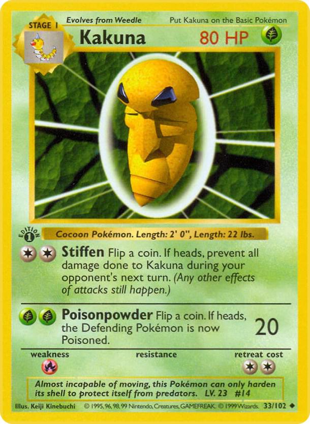 Kakuna (1st Edition) card image