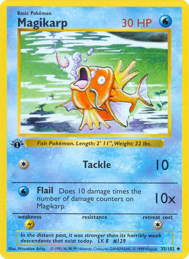 Magikarp (1st Edition) card image