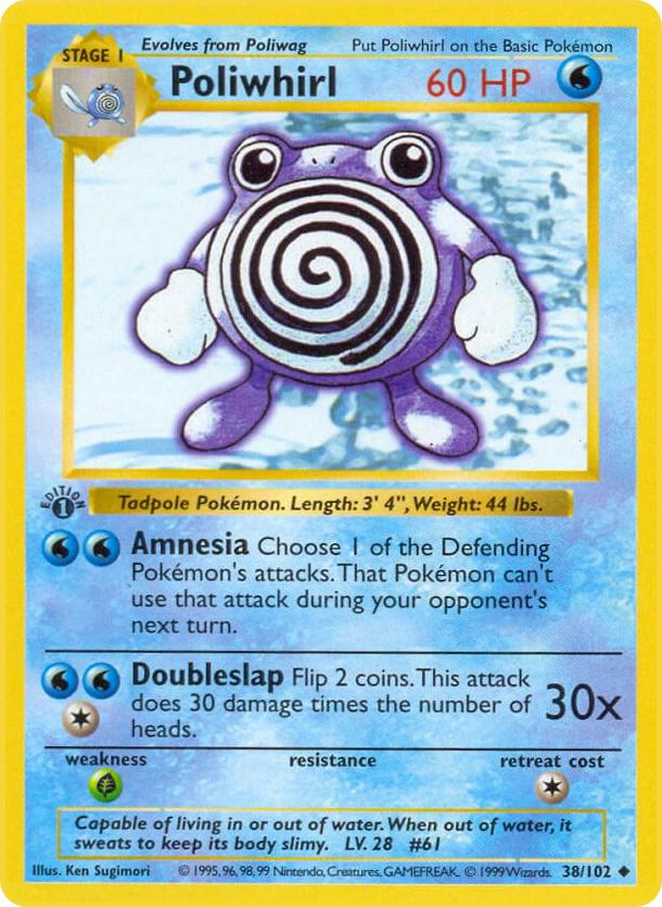 Poliwhirl (1st Edition) card image