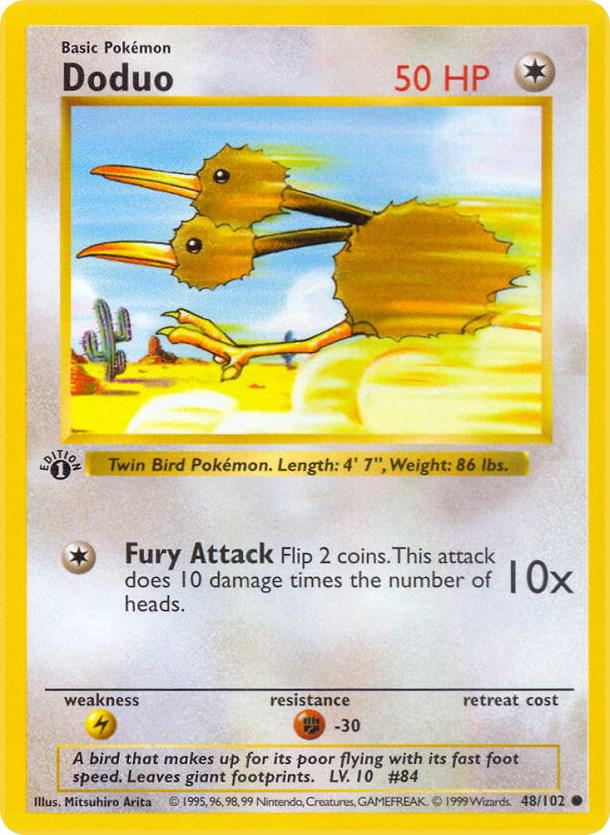 Doduo (1st Edition) card image