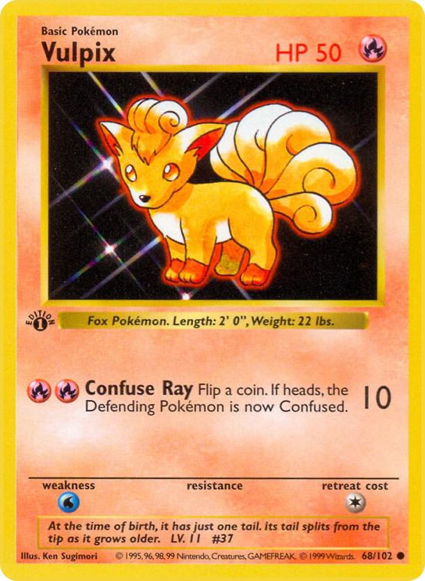 Vulpix (1st Edition) card image