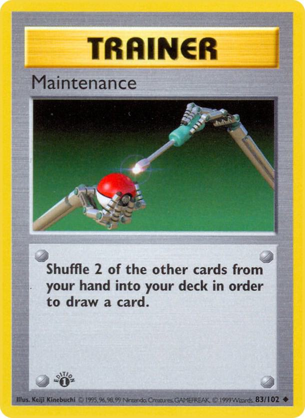 Maintenance (1st Edition) card image