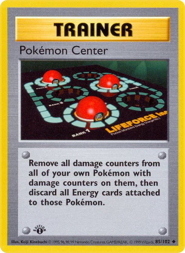 Pokemon Center (1st Edition) card image
