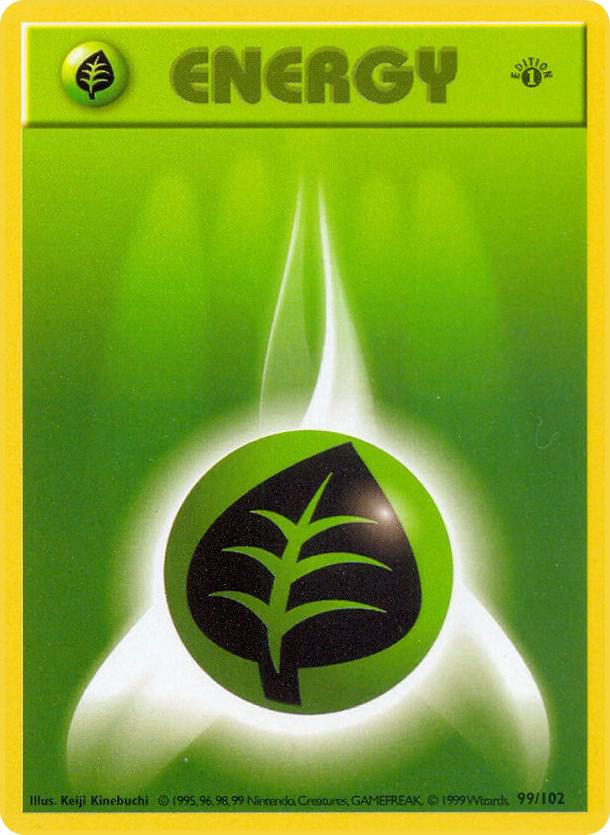 Grass Energy (1st Edition) card image