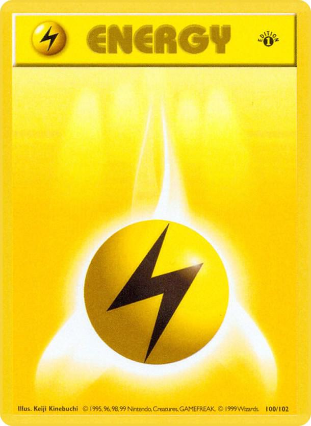Lightning Energy (1st Edition) card image