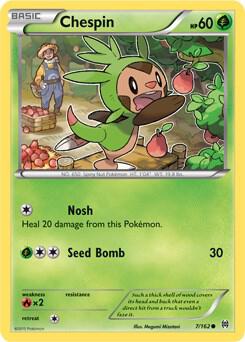 Chespin (7) card image