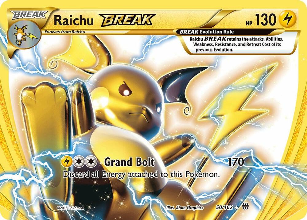 Raichu BREAK card image