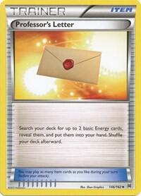 Professor's Letter card image
