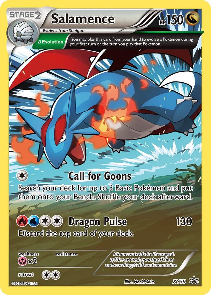Salamence - XY59 card image