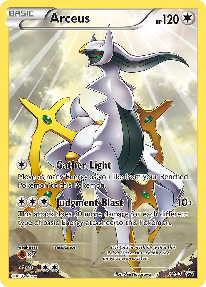 Arceus - XY83 card image