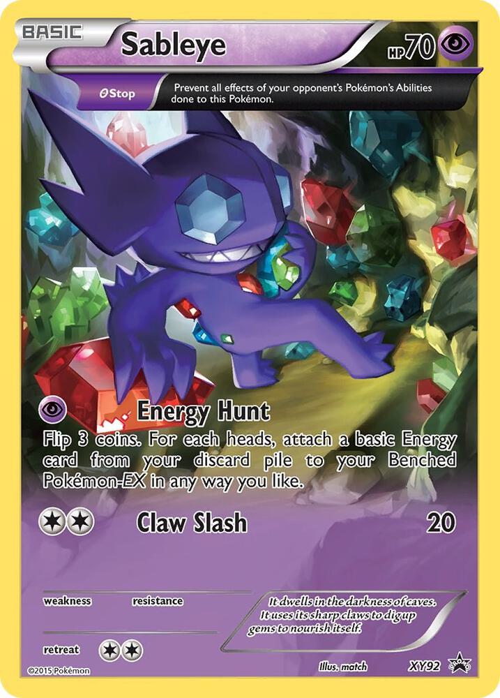 Sableye - XY92 card image