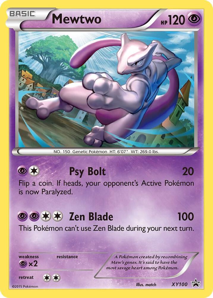Mewtwo - XY100 card image