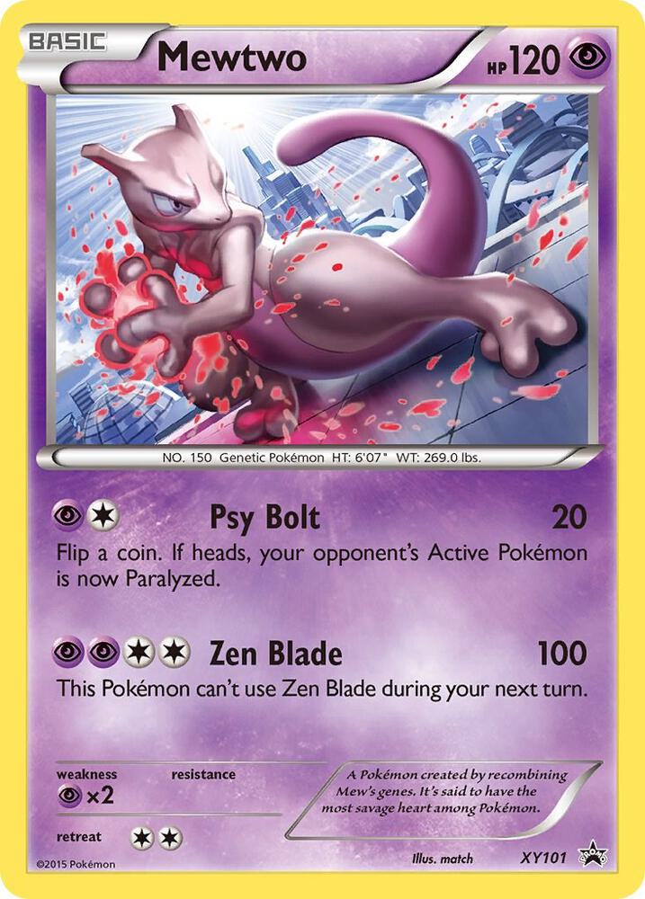 Mewtwo - XY101 card image