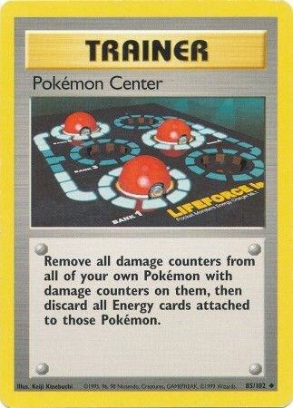 Pokemon Center card image
