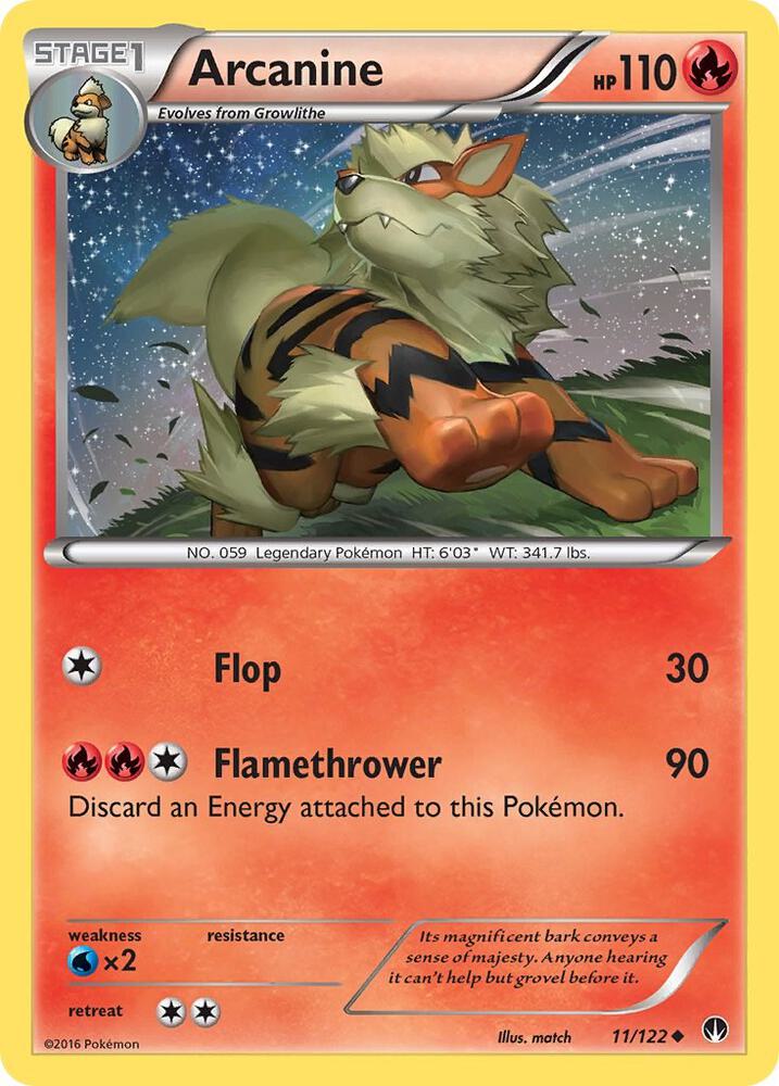 Arcanine card image