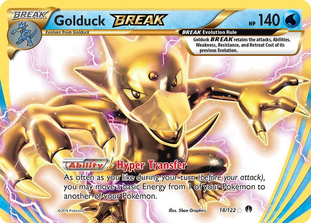 Golduck BREAK card image