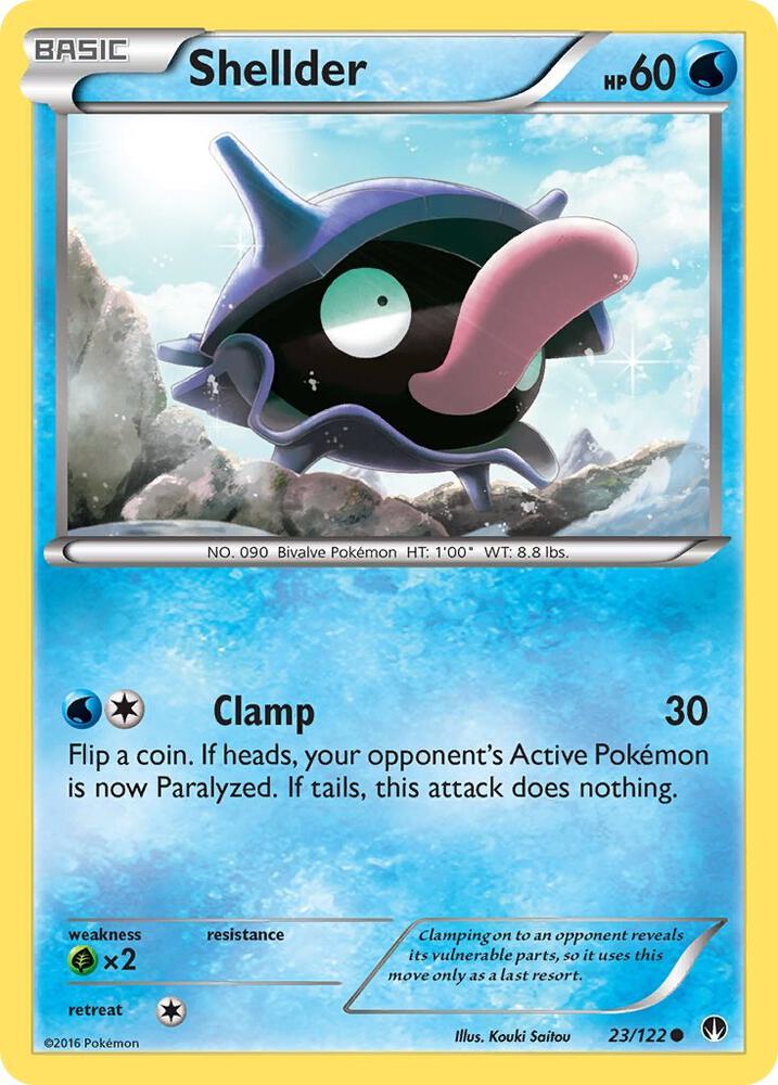 Shellder (23) card image