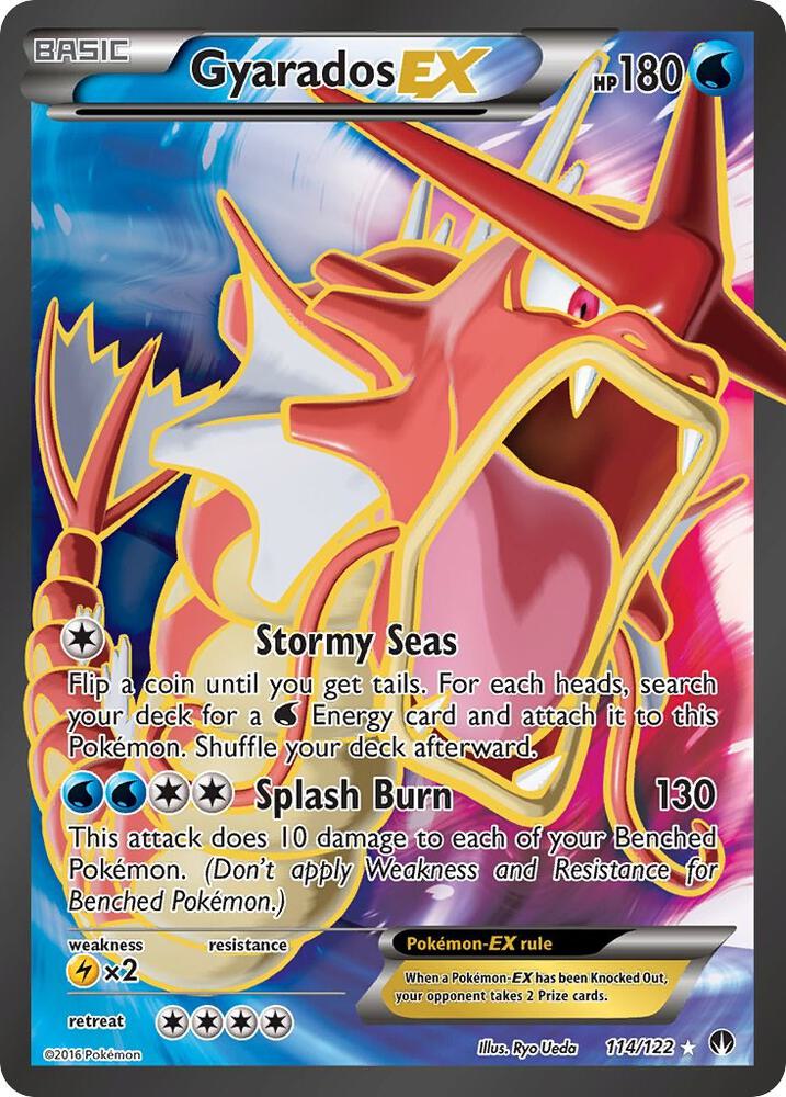 Gyarados EX (Full Art) card image