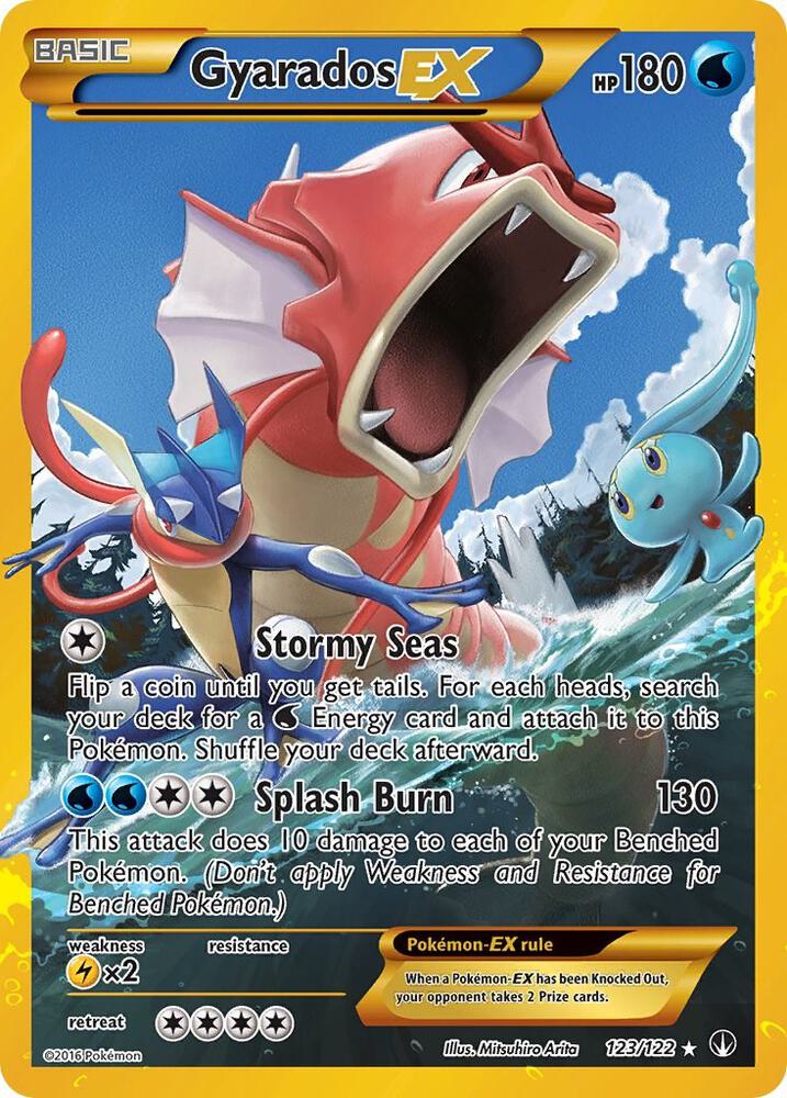 Gyarados EX (Secret) card image