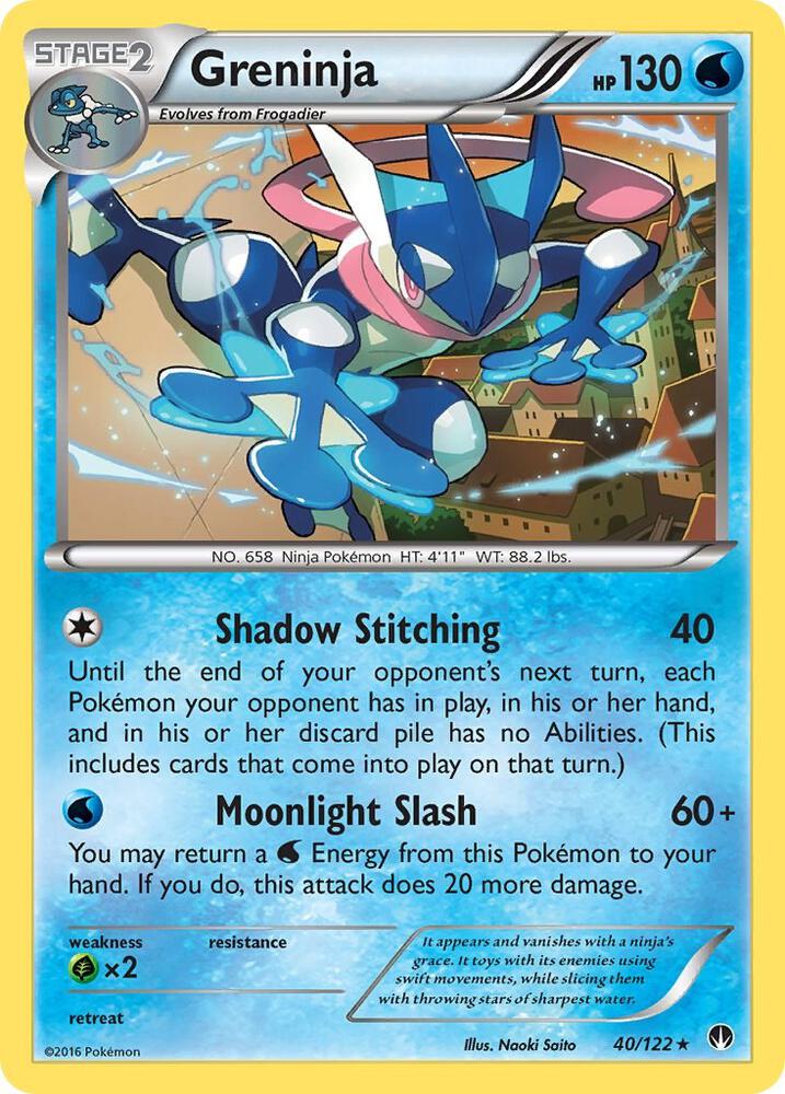 Greninja card image