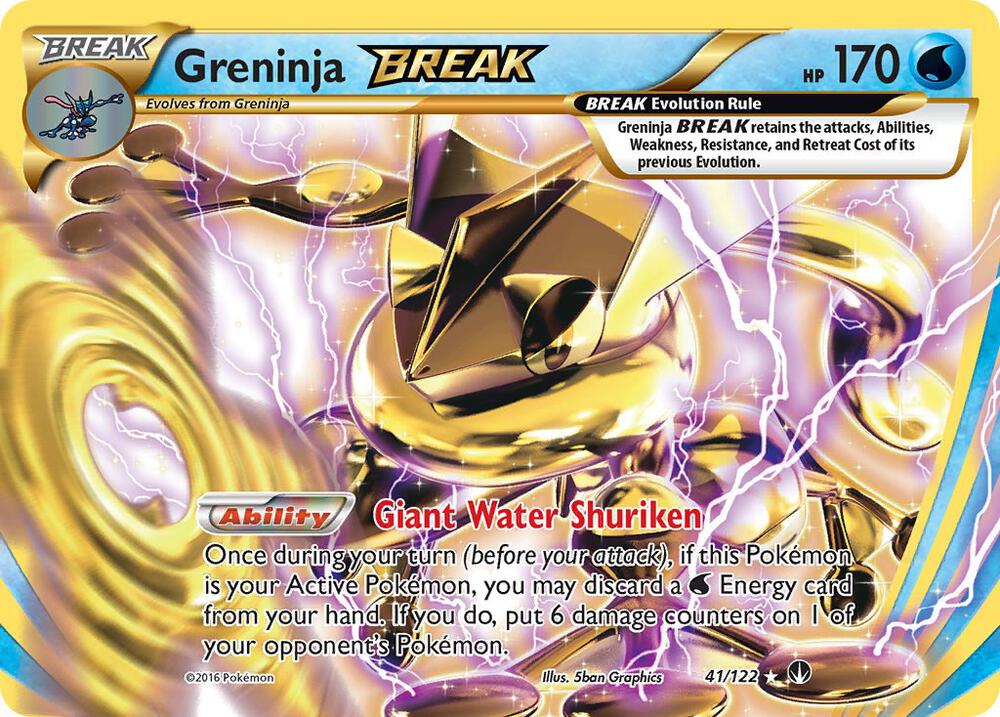 Greninja BREAK card image