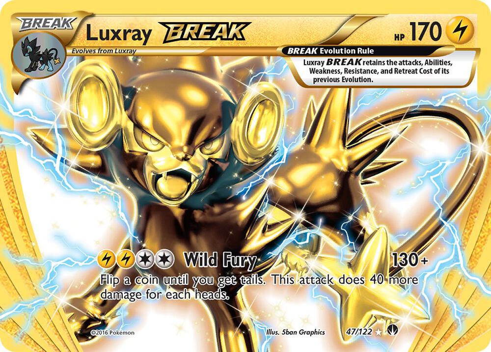 Luxray BREAK card image