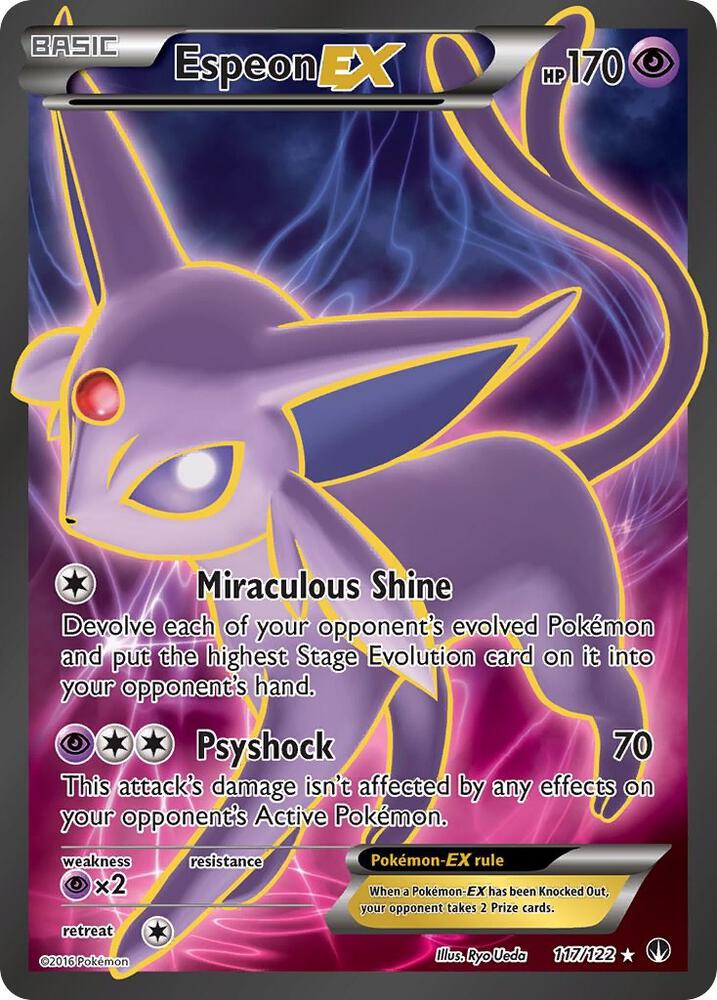 Espeon EX (Full Art) card image