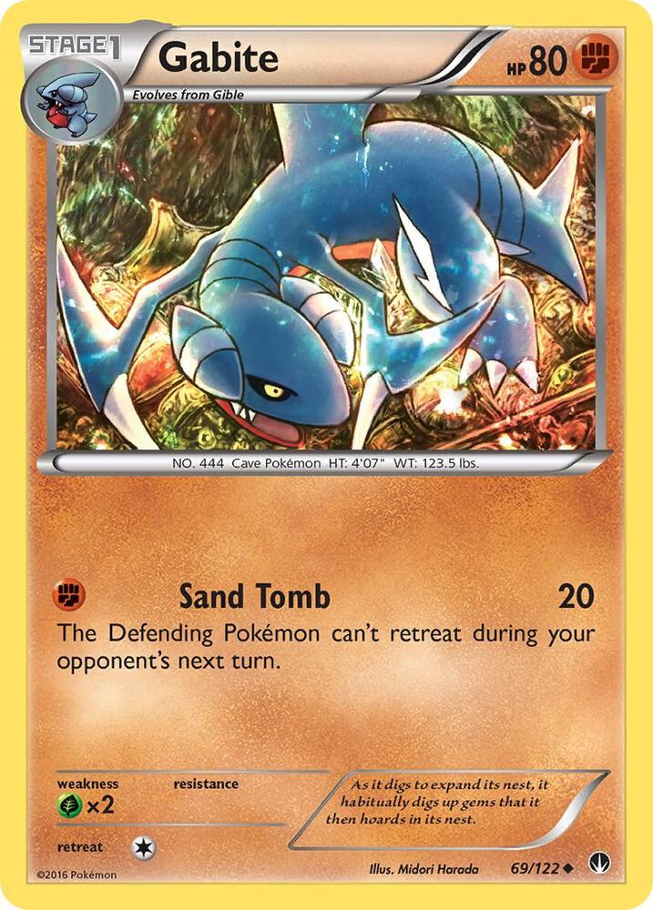 Gabite card image