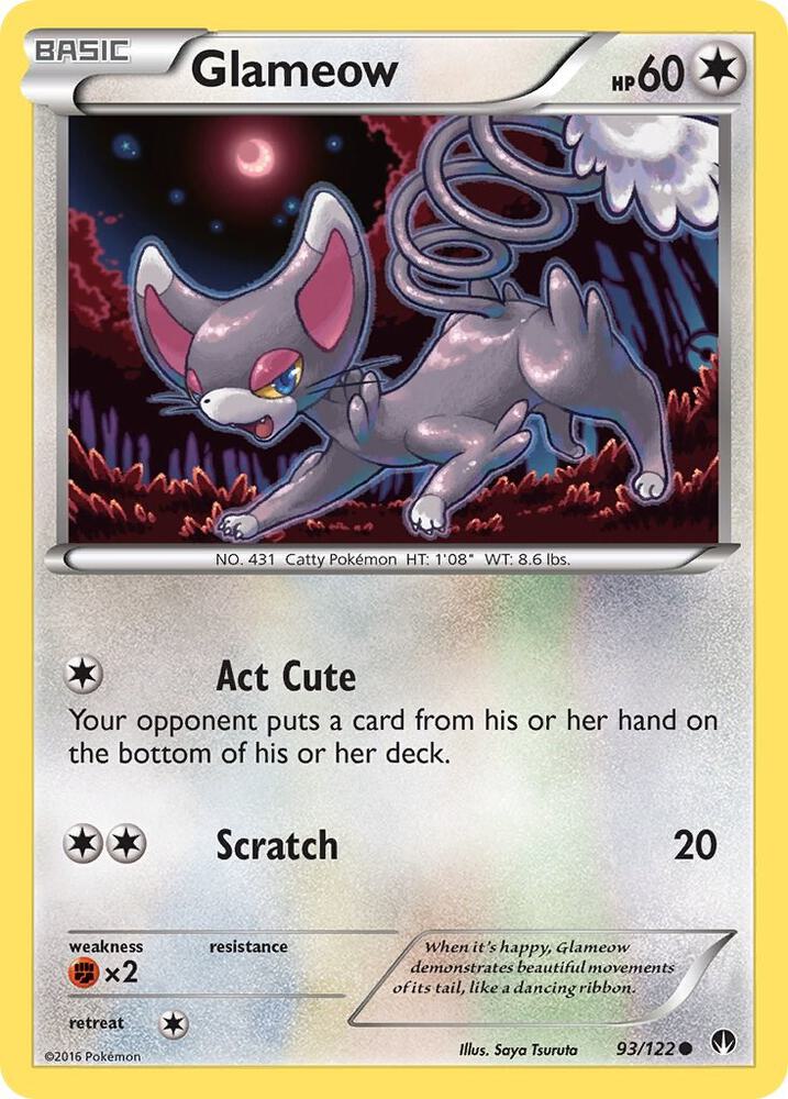 Glameow card image