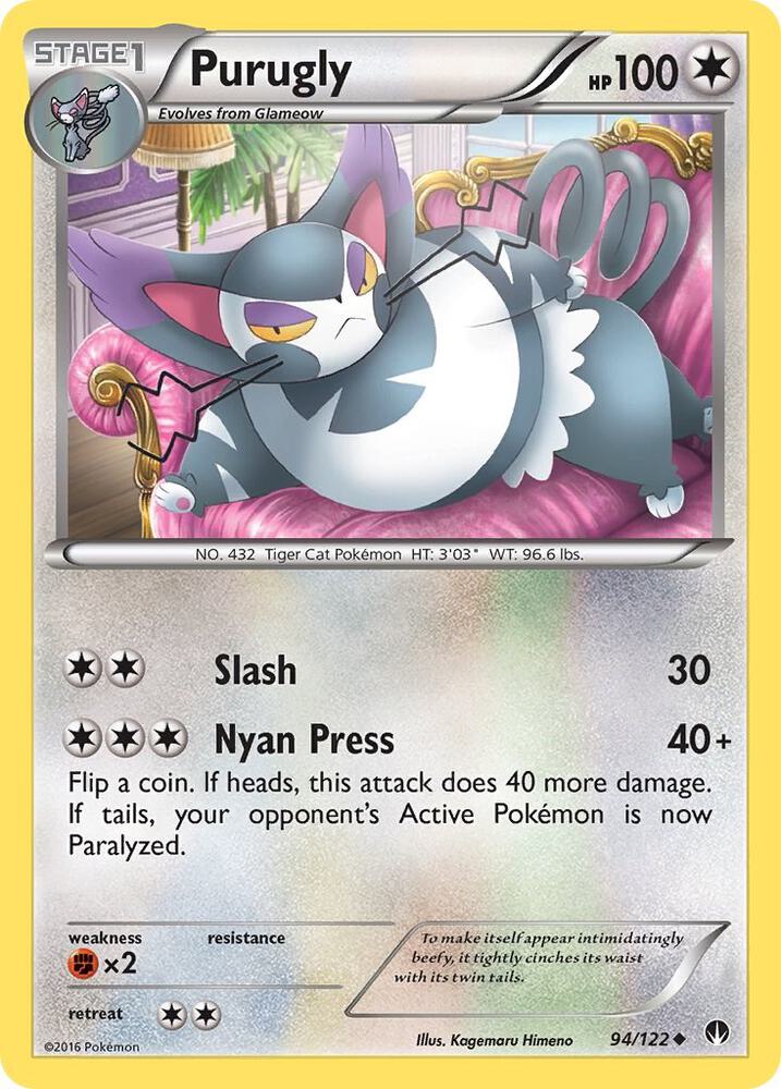 Purugly card image