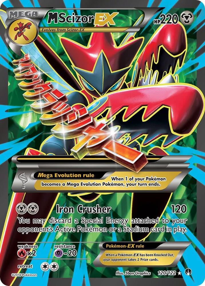 M Scizor EX (Full Art) card image