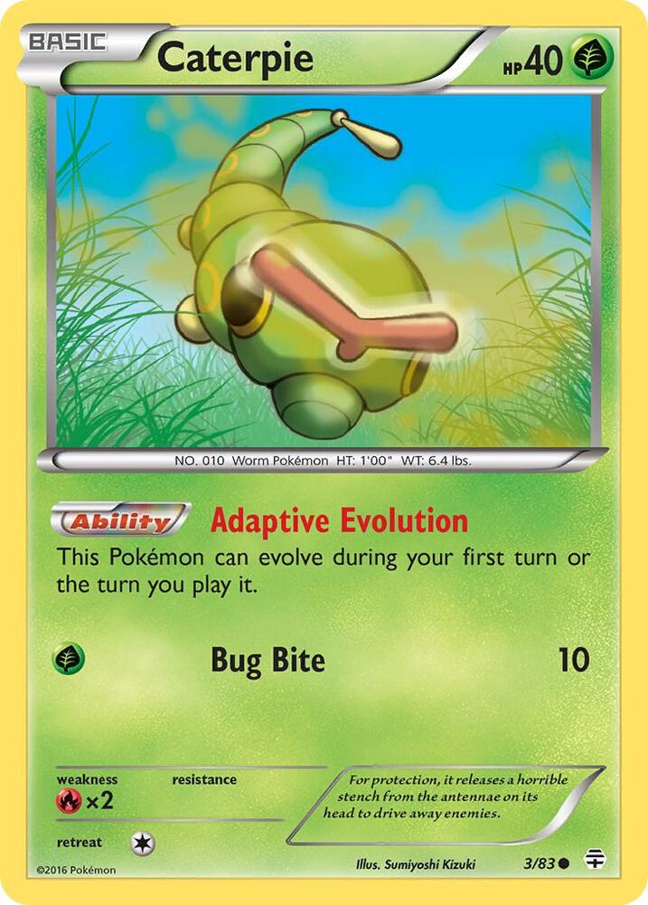 Caterpie card image