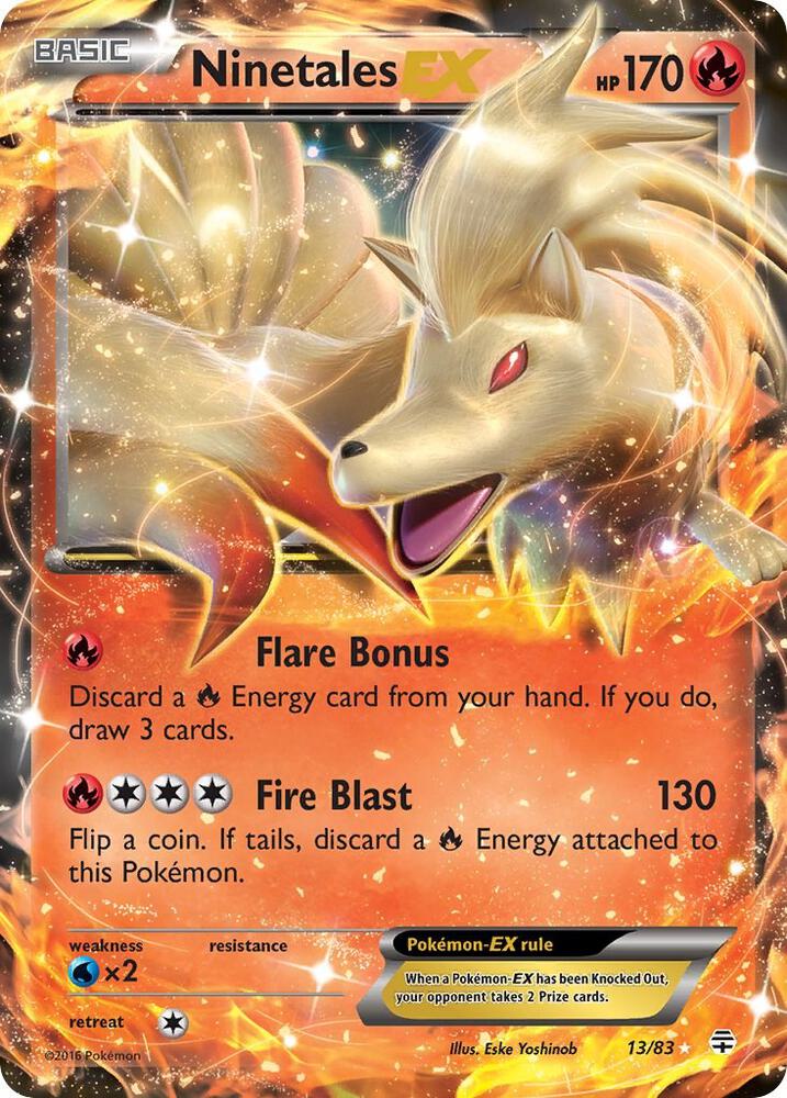 Ninetales EX card image