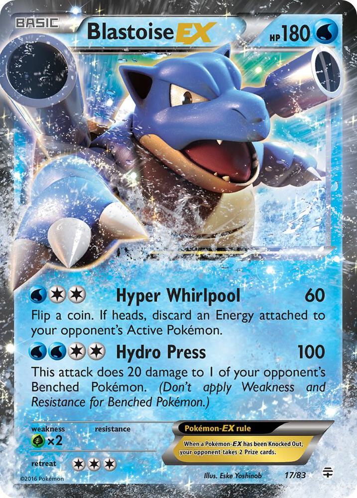 Blastoise EX card image