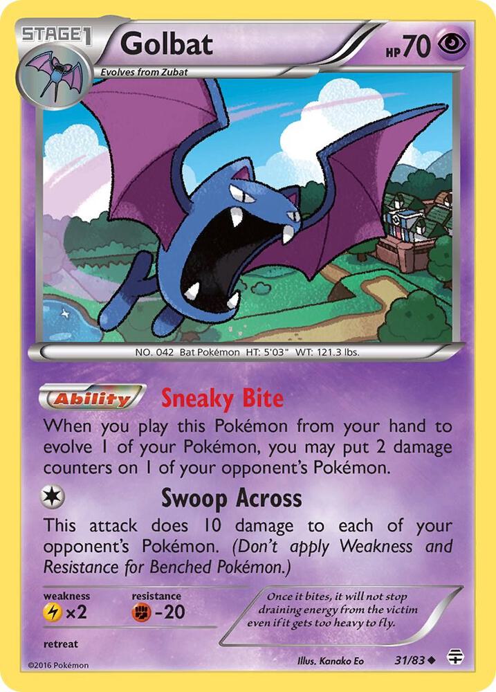 Golbat card image