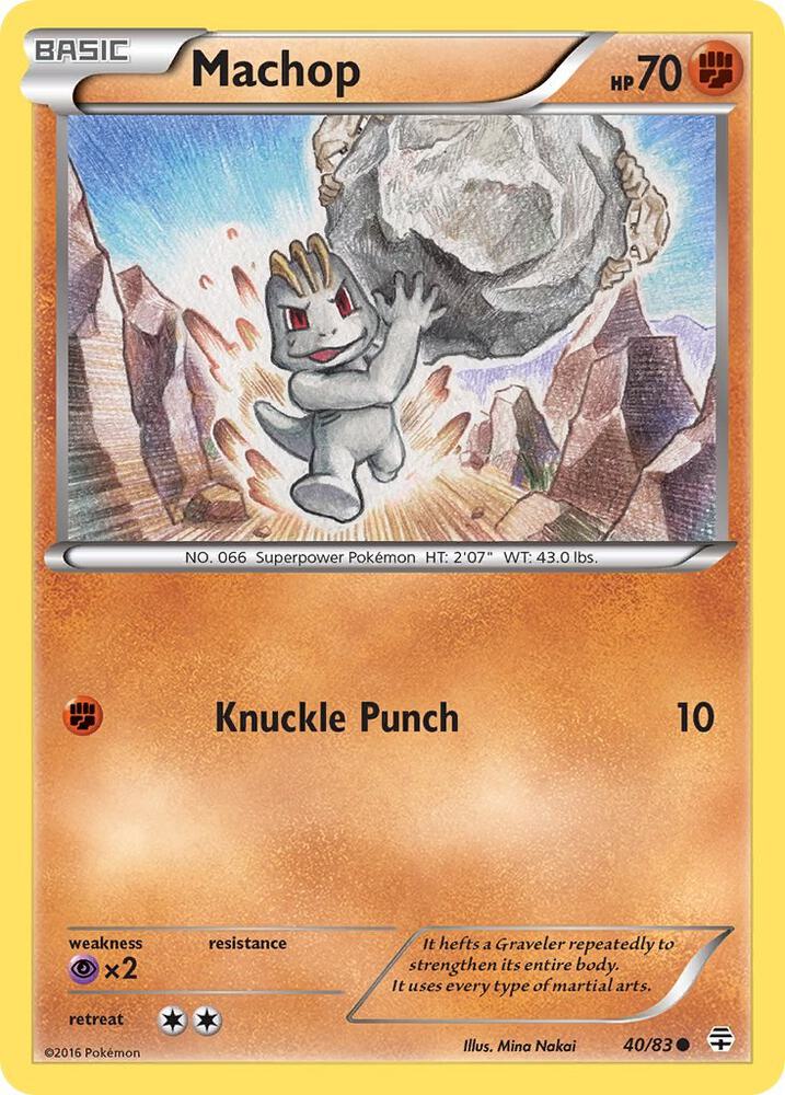 Machop card image