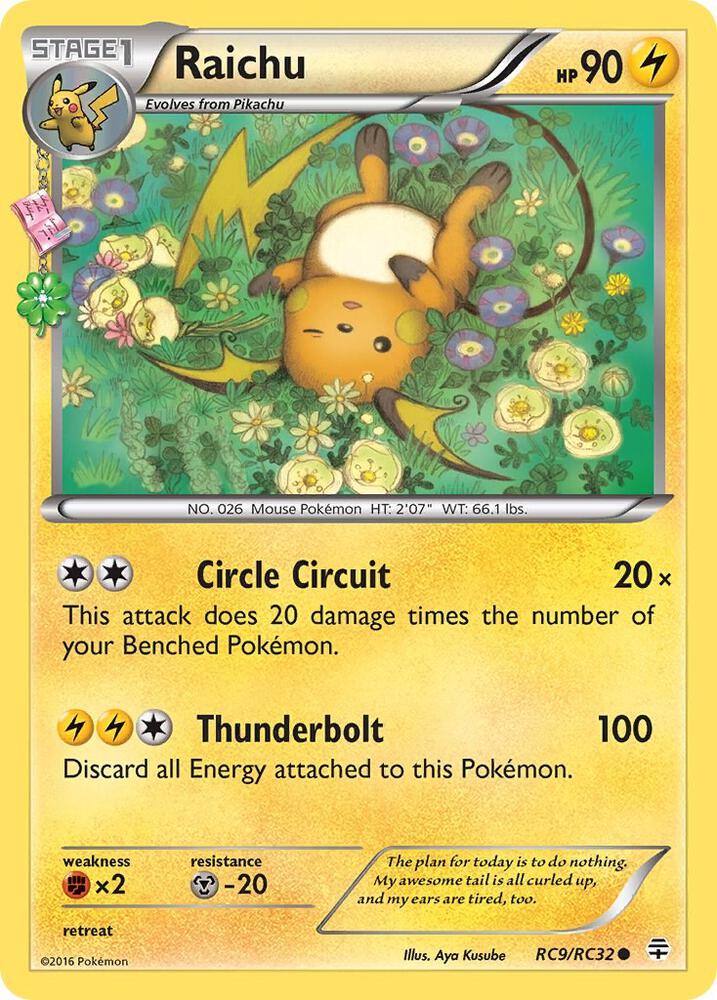 Raichu card image