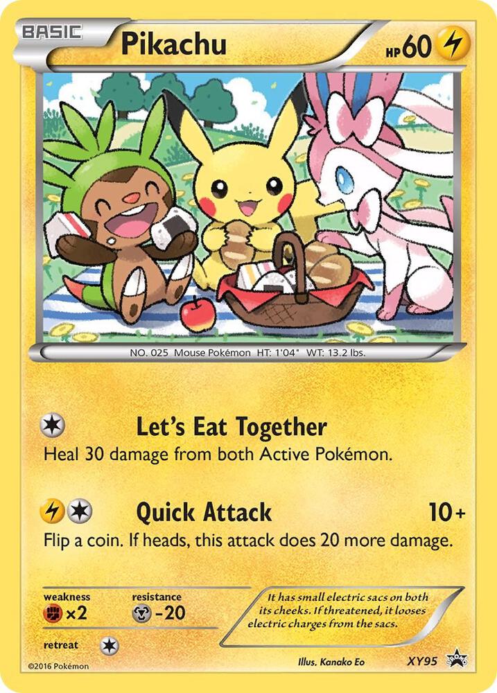 Pikachu card image