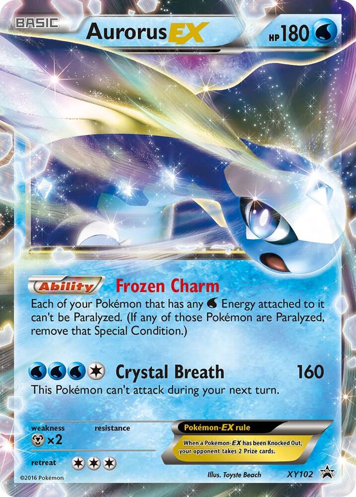 Aurorus EX - XY102 card image
