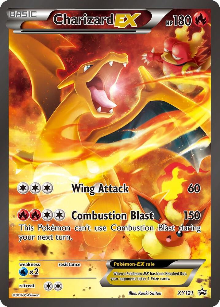 Charizard EX - XY121 card image