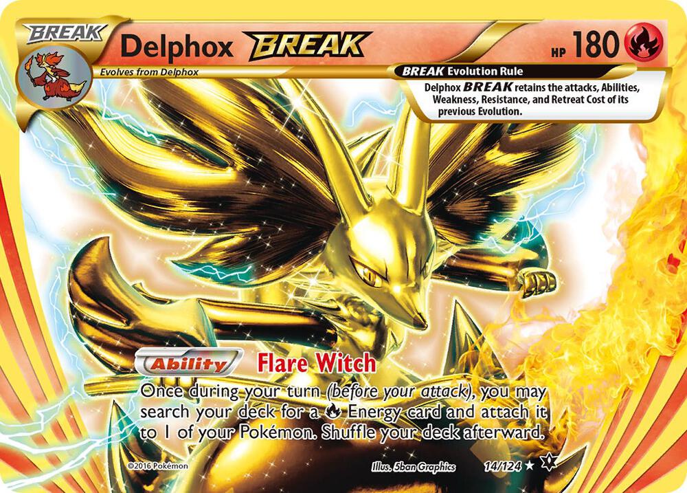 Delphox BREAK card image