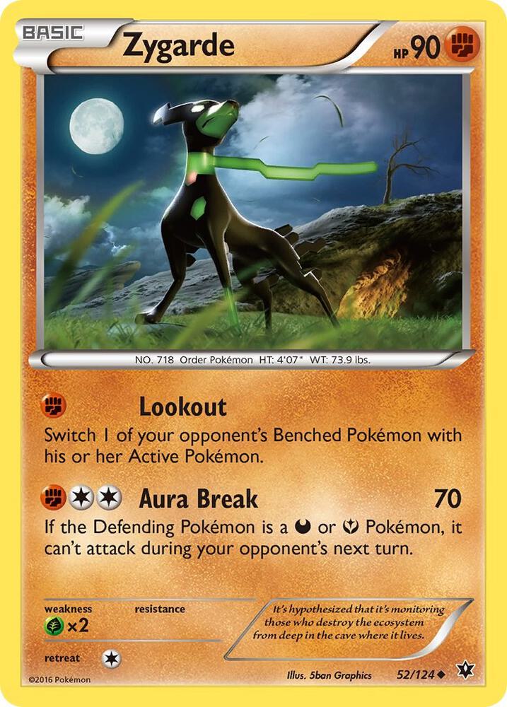Zygarde (52) card image