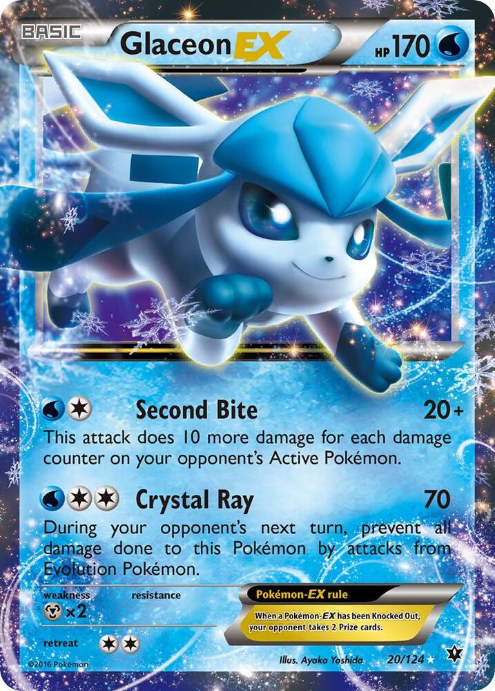 Glaceon EX card image