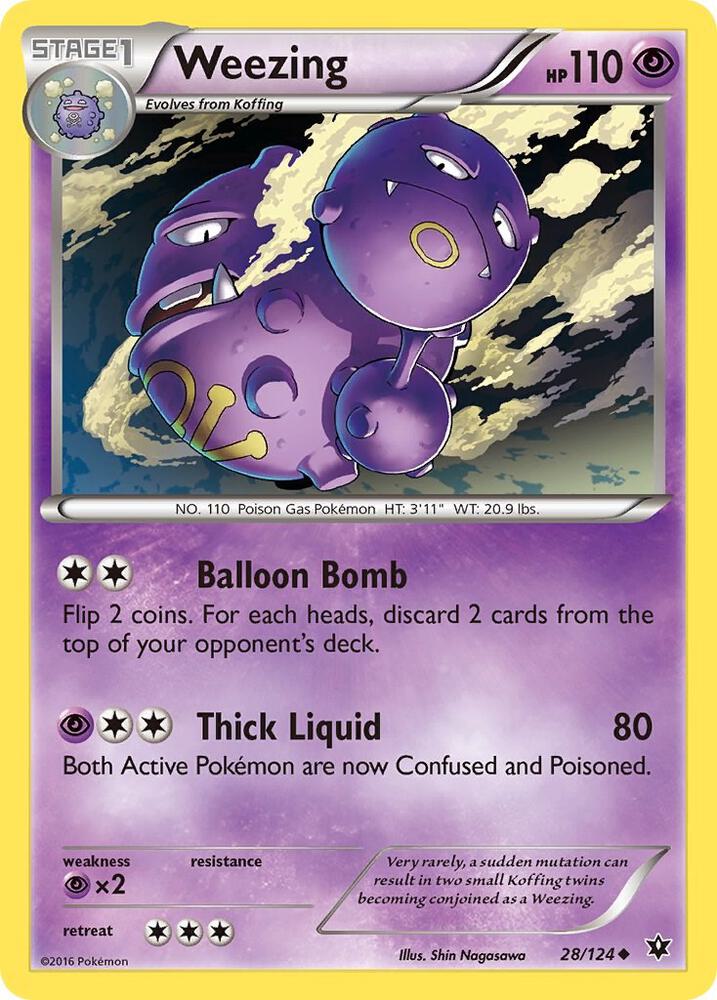 Weezing card image