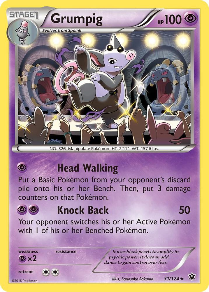 Grumpig card image